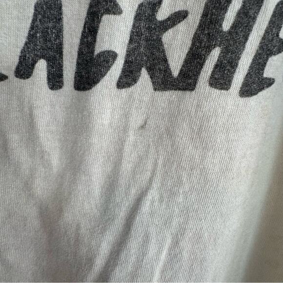 Rare John Jett and the Blackhearts two tone t-shirt by goodie two sleeves sz s-m - Picture 3 of 9